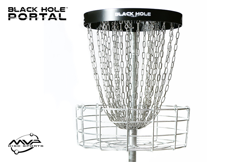 MVP Discs Black Hole Portal Disc Golf Basket