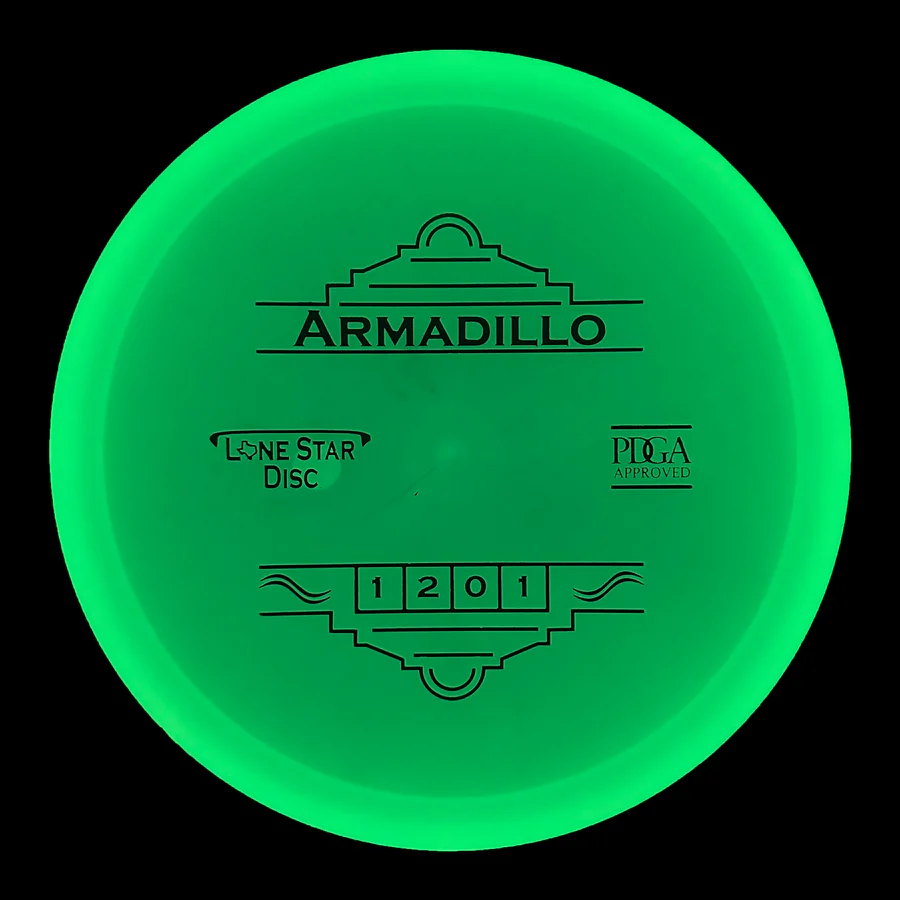 Lone Star Disc Golf Glow Armadillo