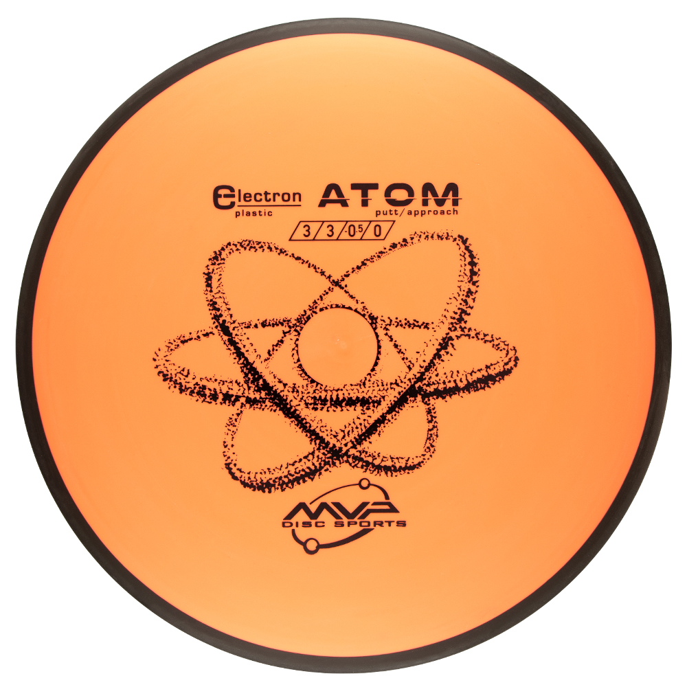 2023-Disc_Electron-Atom-Orange_1k Atom - Electron - Image 1
