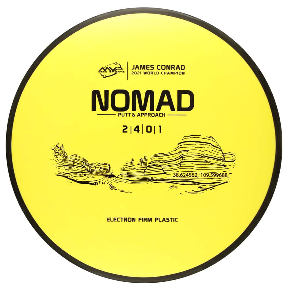 2023-Disc_FirmElectron-Nomad-Yellow_1k Nomad - Electron Firm - Image 1