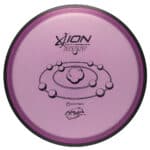 Proton ion disc golf putter with high durability and optimal flight performance for competitive dis.