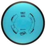 Neutron Plastic Volt disc golf driver with 8.5 speed, 5 glide, 0 turn, 2 fade for accurate throws.