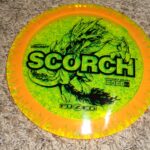 discraft fuzed scorch flame orange driver