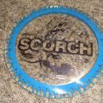 discraft fuzed scorch flame blue driver