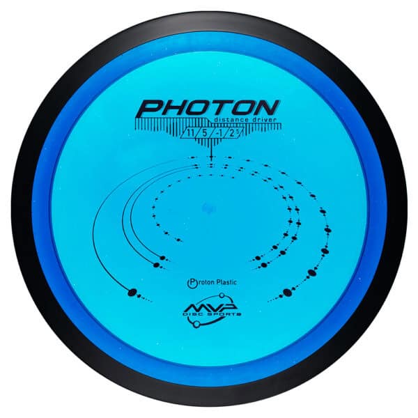 Photon distance driver disc golf disc for long-distance throws and precision.