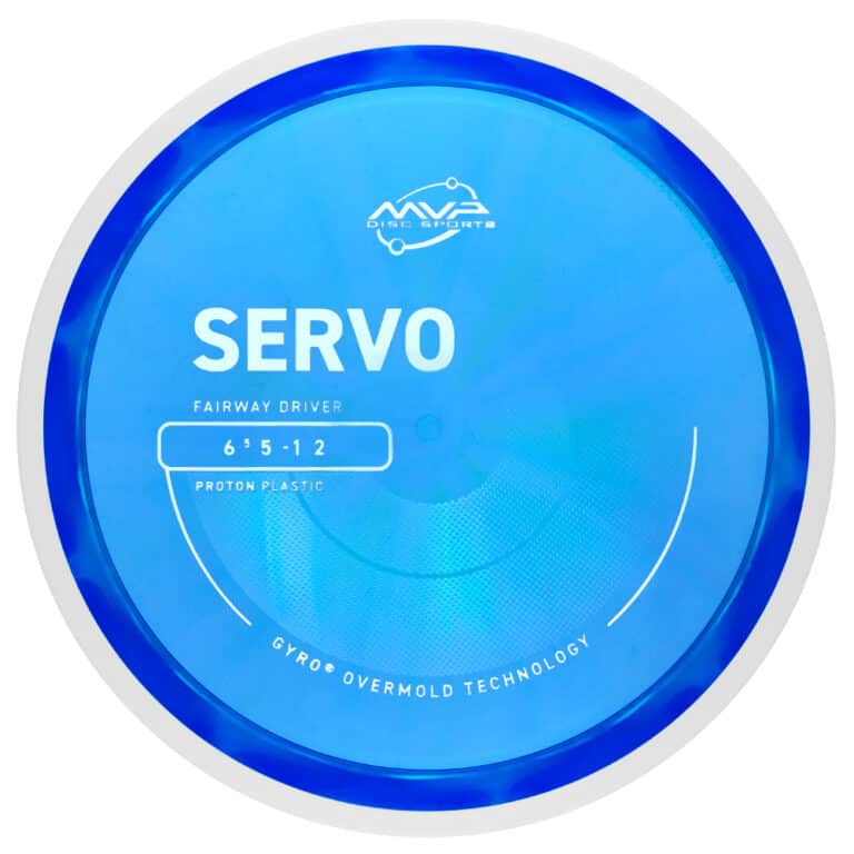 High-quality Servo disc golf driver with gyro overmold technology for accurate throws and durability.