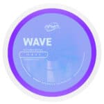 High-performance Wave disc golf distance driver with gyro overmold technology for accurate throws.
